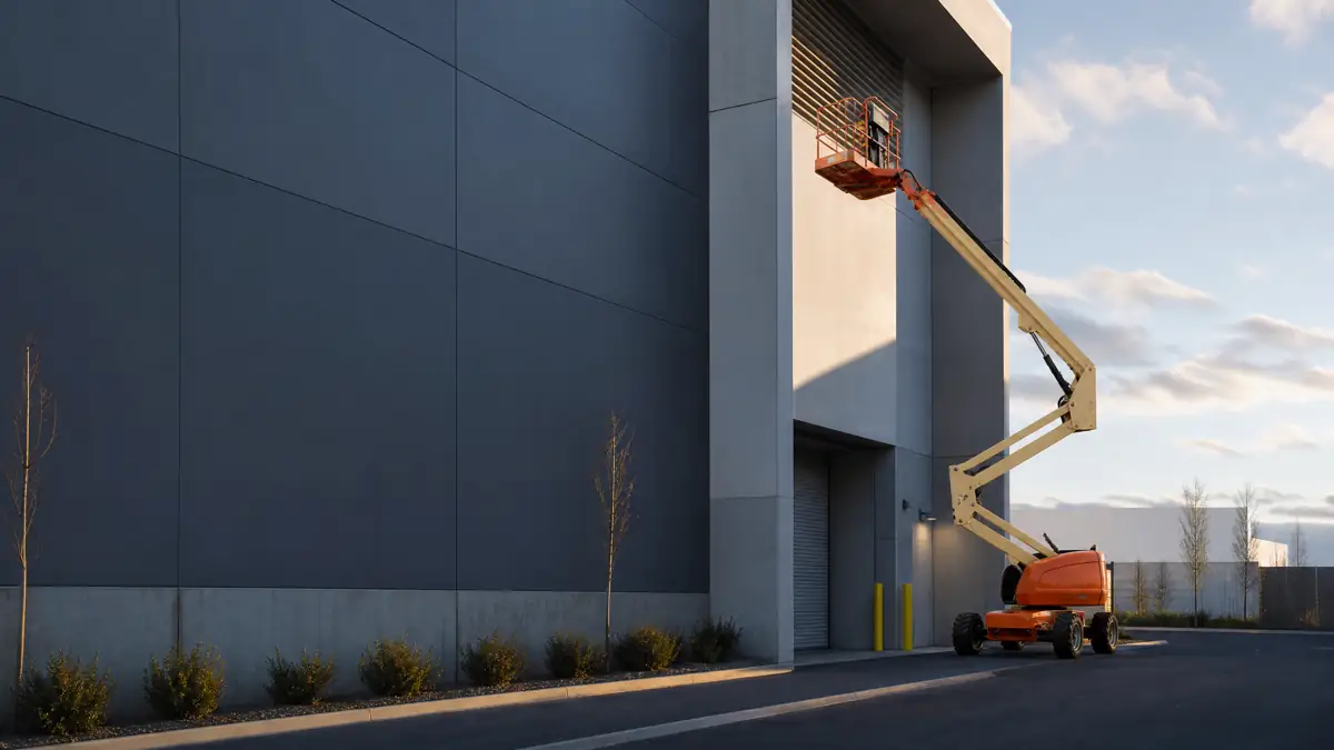 Articulating Boom Lifts jobsite access in Memphis