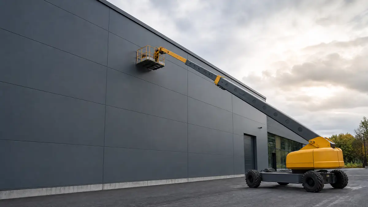 Boom Lifts jobsite access in Memphis