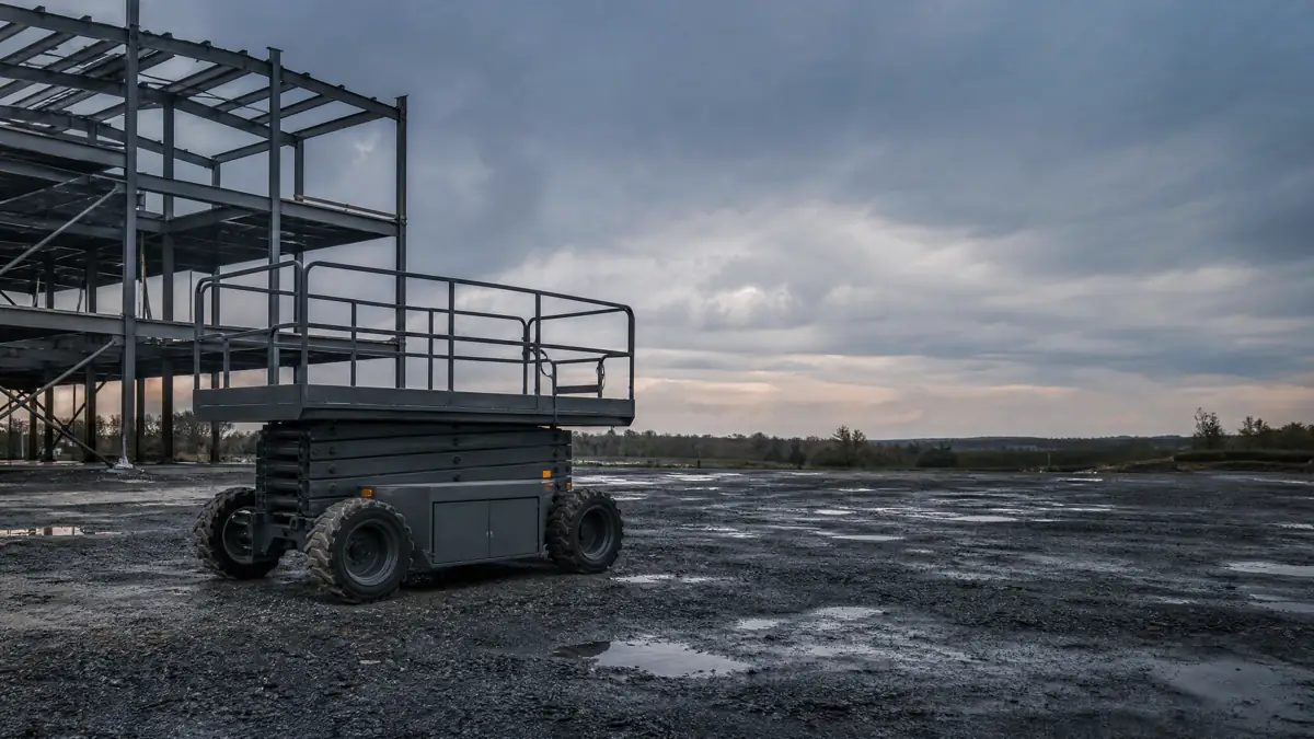 Rough Terrain Scissor Lifts jobsite access in Memphis